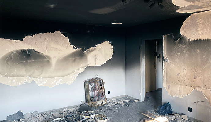 How Do You Fix Smoke Damaged Walls | Burke's Restoration Blog